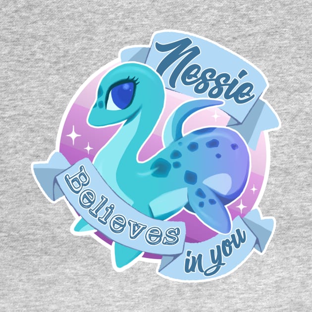 Nessie Believes in You by dragonrise_studio